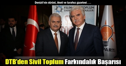 DTB’den Sivil Toplum Farkındalık Başarısı