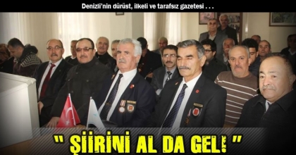 “ ŞİİRİNİ AL DA GEL! ”