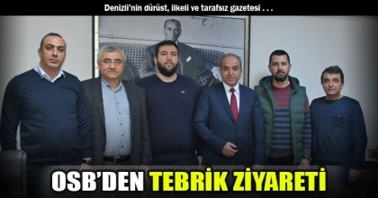 OSB’DEN TEBRİK ZİYARETİ