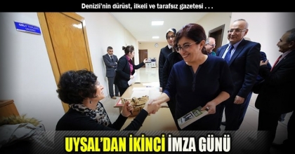 UYSAL’DAN İKİNCİ İMZA GÜNÜ