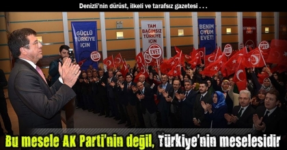 Bakan Zeybekci: Bu mesele AK Parti'nin değil, Türkiye'nin meselesidir