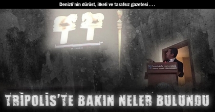 Tripolis'te bakın neler bulundu