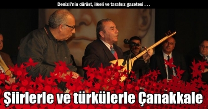 Şiirlerle ve türkülerle Çanakkale
