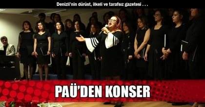 PAÜ’DEN KONSER