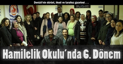 Hamilelik Okulu’nda 6. Dönem