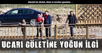 UCARI GÖLETİNE YOĞUN İLGİ