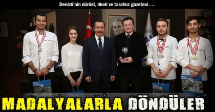 MADALYALARLA DÖNDÜLER