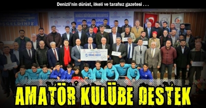 AMATÖR KULÜBE DESTEK