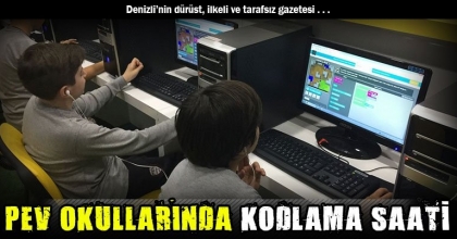 PEV OKULLARINDA KODLAMA SAATİ