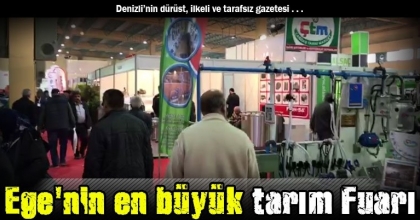 Ege'nin en büyük tarım Fuarı 