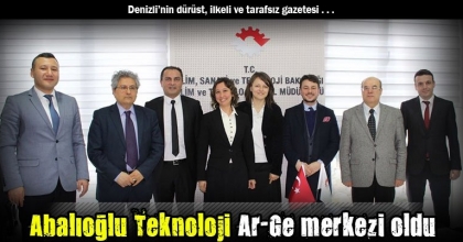Abalıoğlu Teknoloji Ar-Ge merkezi oldu