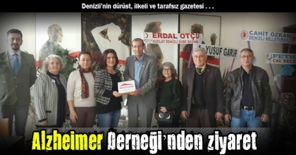 Alzheimer Derneği’nden ziyaret