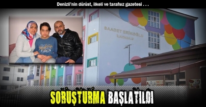 Denizli'de öğretmenin bahçede oynayan öğrenciyi dövdüğü iddiası