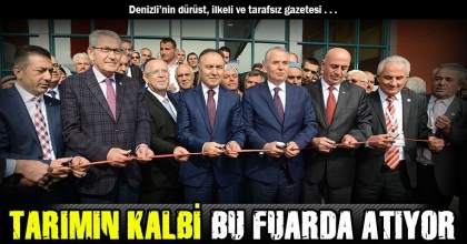 TARIMIN KALBİ BU FUARDA ATIYOR