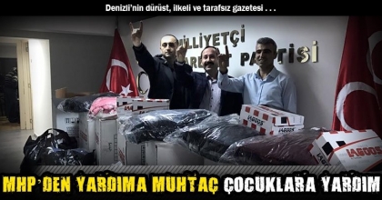 MHP’DEN YARDIMA MUHTAÇ ÇOCUKLARA YARDIM
