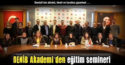 DENİB Akademi’den eğitim semineri