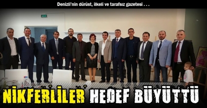 NİKFERLİLER HEDEF BÜYÜTTÜ