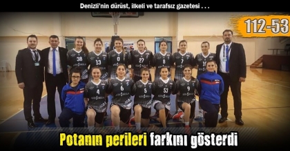 Potanın perileri farkını gösterdi 112-53