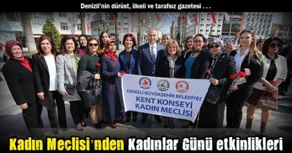 Kadın Meclisi’nden Kadınlar Günü etkinlikleri
