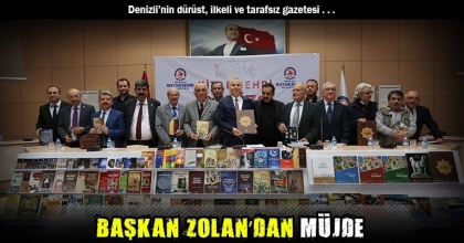 BAŞKAN ZOLAN’DAN MÜJDE