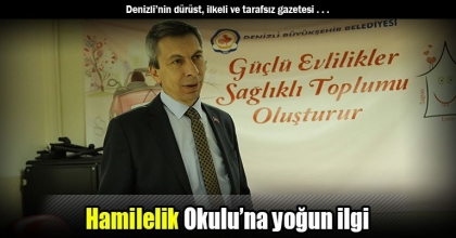 Hamilelik Okulu’na yoğun ilgi