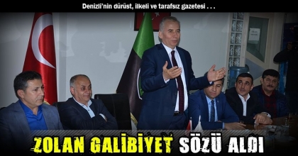 ZOLAN GALİBİYET SÖZÜ ALDI