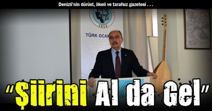 “Şiirini Al da Gel”