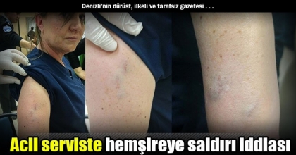 Acil serviste hemşireye saldırı iddiası