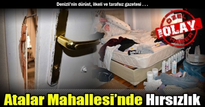 Atalar Mahallesi’nde Hırsızlık