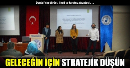 GELECEĞİN İÇİN STRATEJİK DÜŞÜN