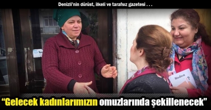 “Gelecek kadınlarımızın omuzlarında şekillenecek”