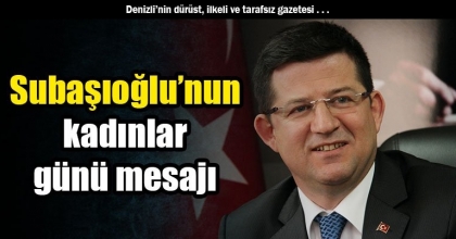 Subaşıoğlu’nun kadınlar günü mesajı