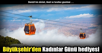 Büyükşehir’den Kadınlar Günü hediyesi