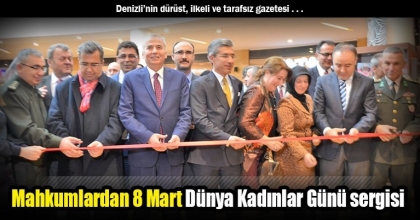 Mahkumlardan 8 Mart Dünya Kadınlar Günü sergisi