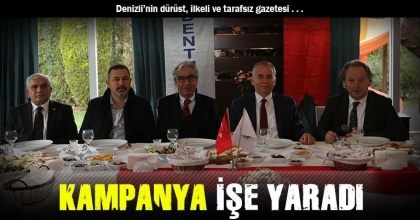 KAMPANYA İŞE YARADI
