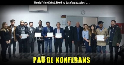 PAÜ’DE KONFERANS