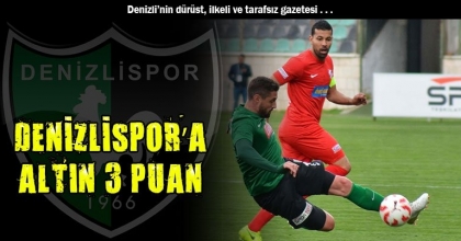 DENİZLİSPOR’A ALTIN 3 PUAN