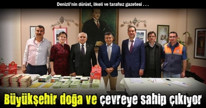 Büyükşehir doğa ve çevreye sahip çıkıyor