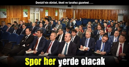 Spor her yerde olacak