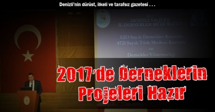 2017’de Derneklerin Projeleri Hazır