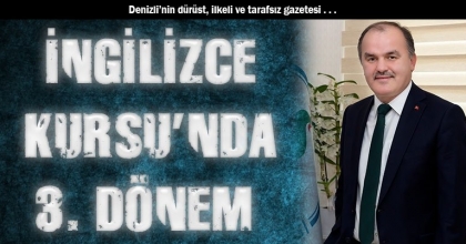 İNGİLİZCE KURSU’NDA 3. DÖNEM