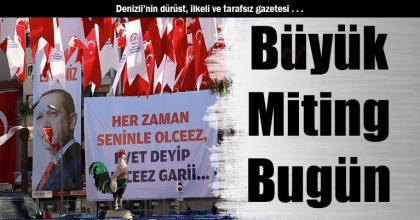 Büyük Miting Bugün