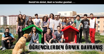 ÖĞRENCİLERDEN ÖRNEK DAVRANIŞ