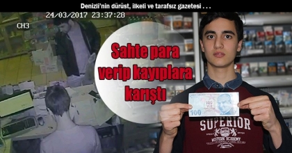 Sahte para verip kayıplara karıştı