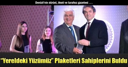 “Yereldeki Yüzümüz” Plaketleri Sahiplerini Buldu