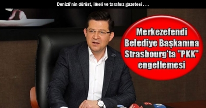 Merkezefendi Belediye Başkanına Strasbourg’ta 