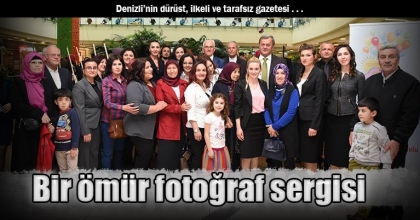 Bir ömür fotoğraf sergisi