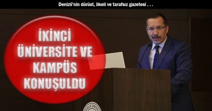 İKİNCİ ÜNİVERSİTE VE KAMPÜS KONUŞULDU