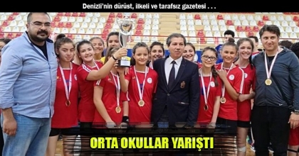  ORTA OKULLAR YARIŞTI