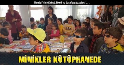 MİNİKLER KÜTÜPHANEDE